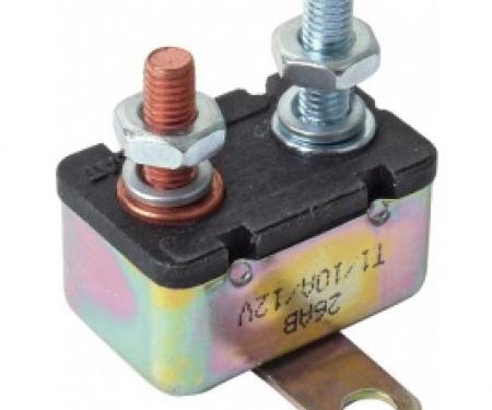 Ford Thunderbird Circuit Breaker, 10 amp, 1960-64