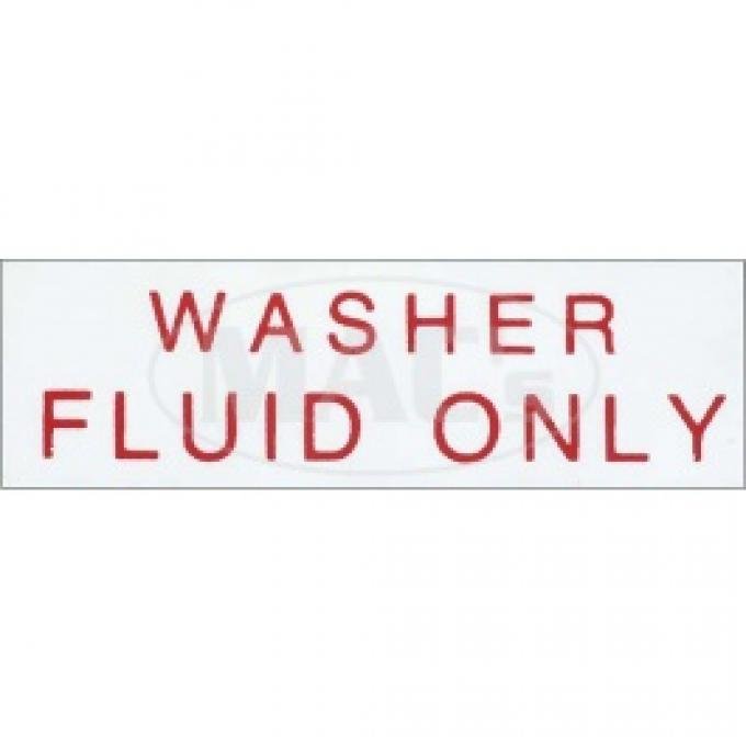 Washer Fluid Only, 1973-1974 Thunderbird