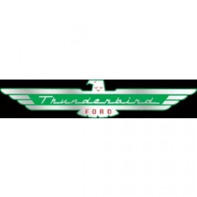 Ford Thunderbird Valve Cover Decals, Non-Aluminum, 1955-57