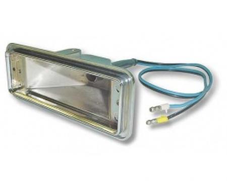 Ford Thunderbird Parking Light Body, Includes Correct Wire Pigtail, 1957