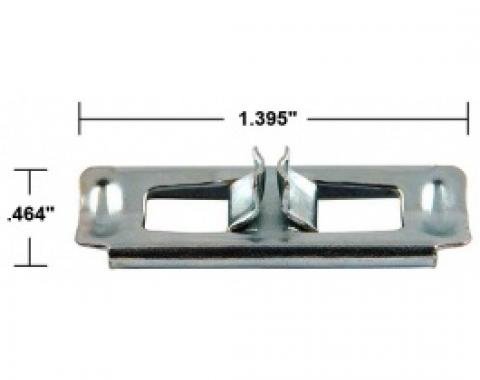 Ford Thunderbird Body Side Moulding Clip, 1964-66