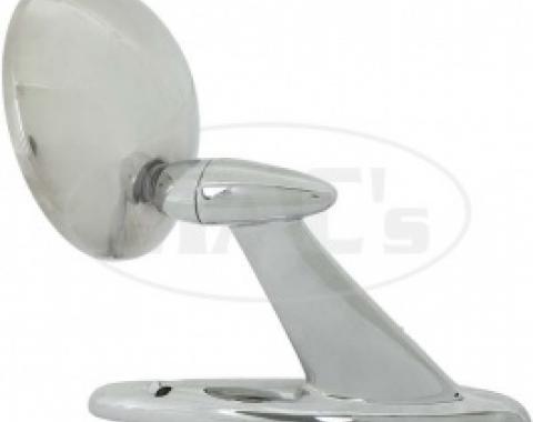 Ford Thunderbird Outside Rear-View Mirror, 1 Hole Base Type, Fits Left Or Right, 1955