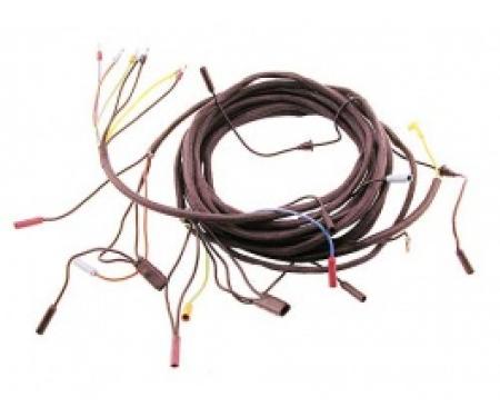 Ford Thunderbird Body Wiring Harness, 24 Terminals, With Turn Signal Wires, Coupe, 1958-60