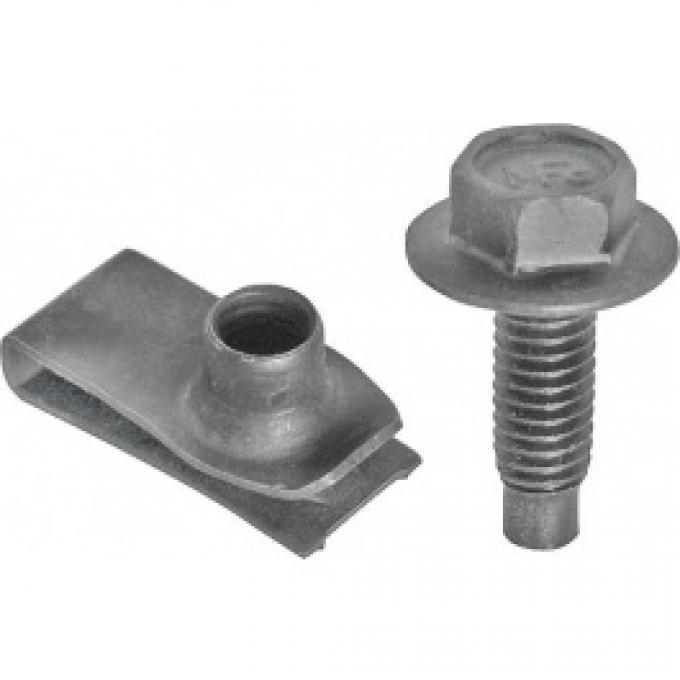 Ford Thunderbird Front Valance Side Hardware Kit, 1966