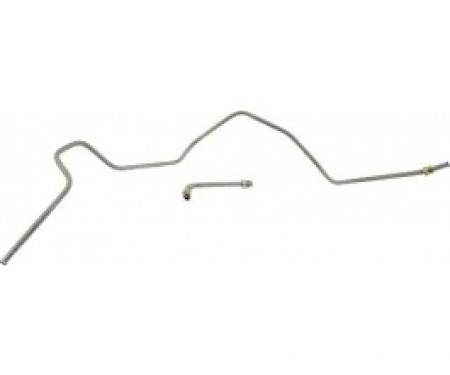Ford Thunderbird Windshield Wiper Motor Return Tube Set, 2 Pieces, Steel, From Wiper Motor To Steering Gearbox, 1963