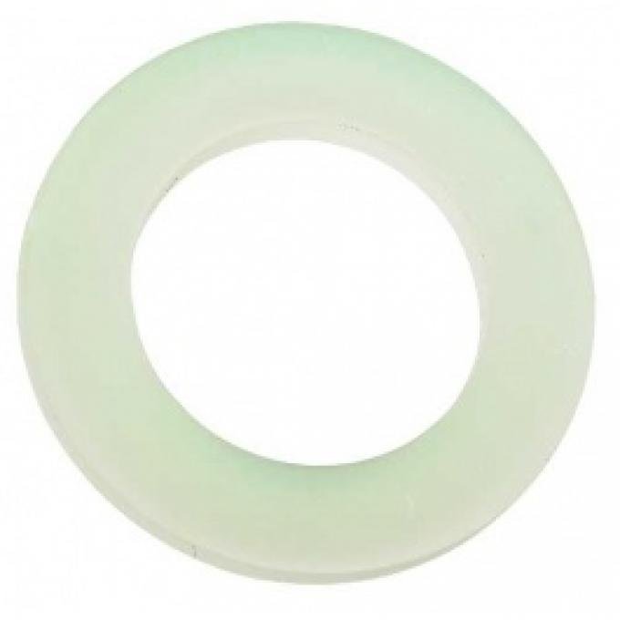 Ford Thunderbird Oil Pan Drain Plug Gasket, Nylon, 1/2 ID, Genuine Ford, 1957-66