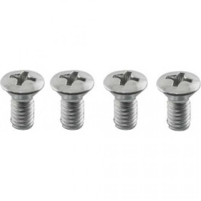 Ford Thunderbird Interior A-Pillar Windshield Trim Screw Set, Convertible, 1961-63