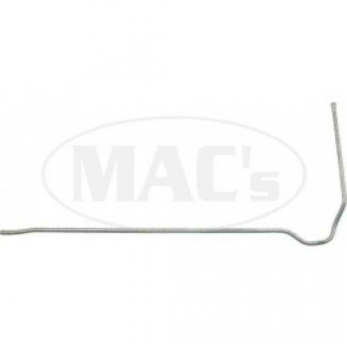Ford Thunderbird Radiator Overflow Tube, Stainless Steel, 1955-57
