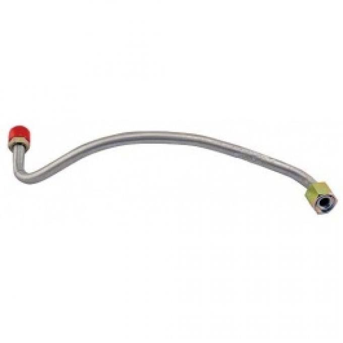 Ford Thunderbird Power Steering Pump Pressure Line Tube, Stainless Steel, For Ford Pump, 1965-66