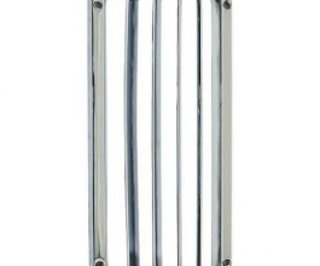 Ford Thunderbird Cowl Side Vent Grille, Chrome, 1956-57