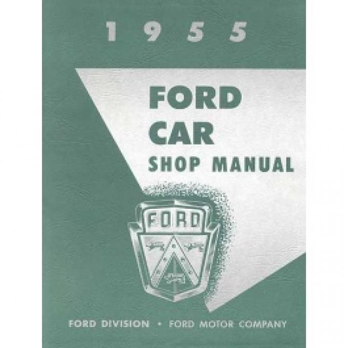 1955 Ford & Thunderbird Shop Manual, 344 Pages