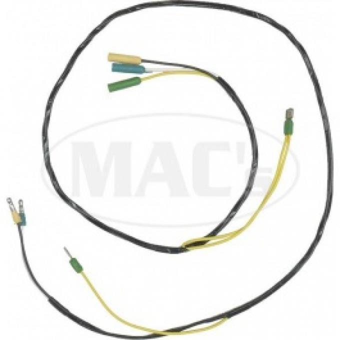 Ford Thunderbird Parking Light & Horn Crossover Wire, 47 Long, Using Push-on Terminal, 1957