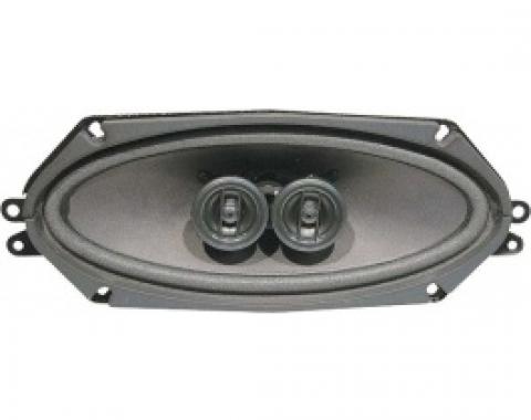 Ford Thunderbird Dual Voice Coil Speaker Assembly, Mounts In Dash, 1964-66