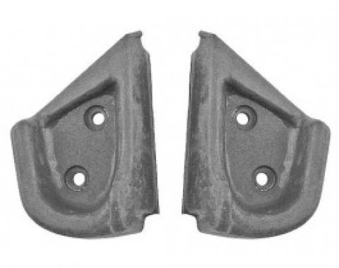 Ford Thunderbird Quarter Post Seals, Rubber, Coupe & Convertible, 1961-63