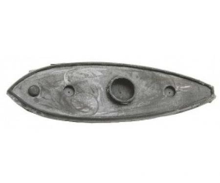 Ford Thunderbird Outside Rear View Mirror Base Gasket, Molded Rubber, Fits Right Or Left, 1964-66