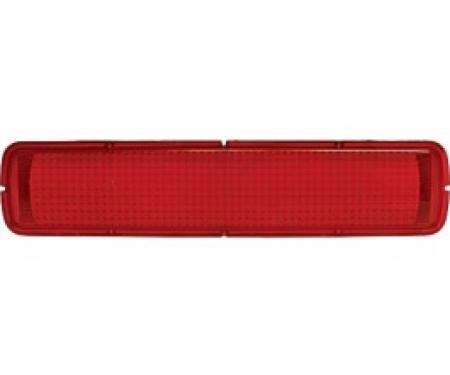 Ford Thunderbird Tail Light Lens, Red, With FoMoCo logo, Right Or Left, 1965