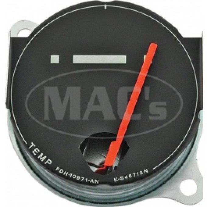 Ford Thunderbird Temperature Gauge, In Dash, 6 Volt, 1955