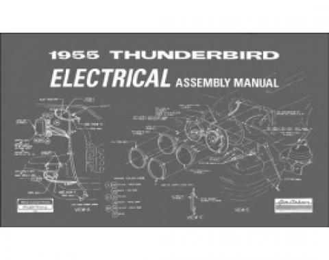 1955 Thunderbird Electrical Assembly Manual, 35 Pages