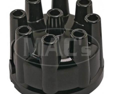 Ford Thunderbird Distributor Cap, Replacement, Black, Aluminum Contacts, For All Engines, 1957-66