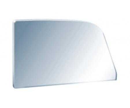 Door glass - 55-57 Ford Thunderbird - Light grey, light smoke