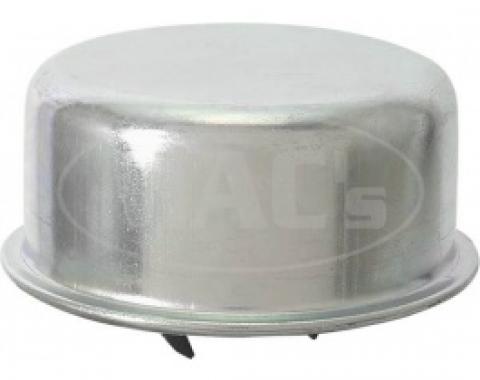 Ford Thunderbird Oil Filler Breather Cap, Push-On, Replacement, Plain Steel, 1955-57