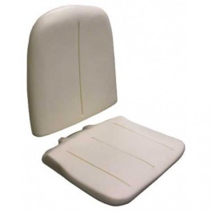 Ford Thunderbird Molded Bucket Seat Foam, 2 Piece Set, Standard Seats, 1966