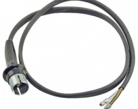 Ford Thunderbird Parking Light Socket Wire, PVC Wire, Left Turn Signal, 1955
