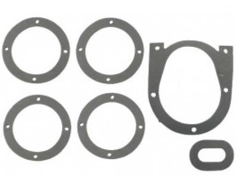 Ford Thunderbird Air Duct Gasket Set, 6 Pieces, 1955-57