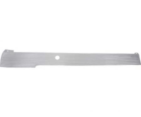 Ford Thunderbird Door Panel Aluminum Trim, Right, Coupe Or Convertible With Power Windows, 1963