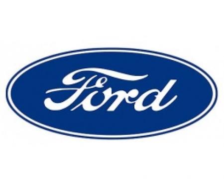 Decal, Ford Oval, 3-1/2 Long, White Background
