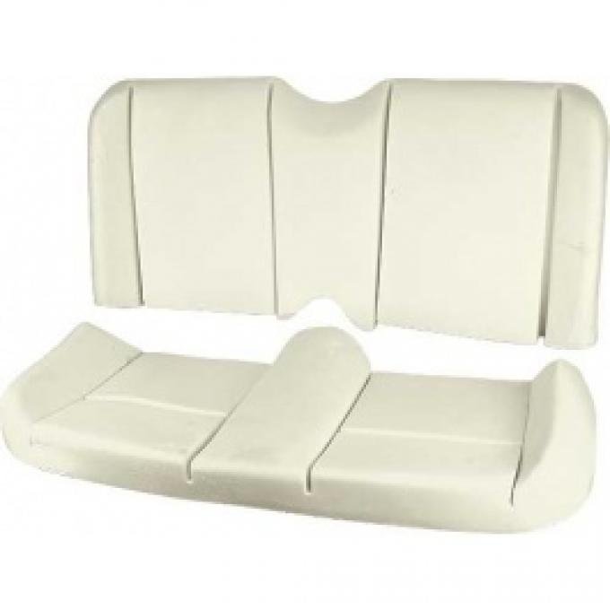 Ford Thunderbird Molded Rear Seat Foam Set, 2 Pieces, 1963