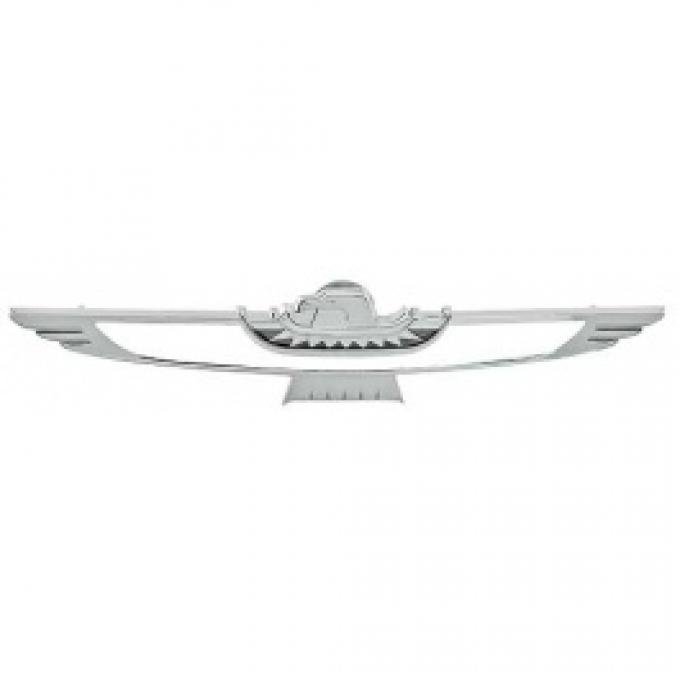 Ford Thunderbird Trunk Lock Ornament Assembly, Chrome, Includes Base & Cover, Coupe, 1961-63