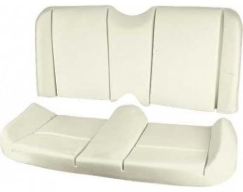 Ford Thunderbird Molded Rear Seat Foam Set, 2 Pieces, 1963