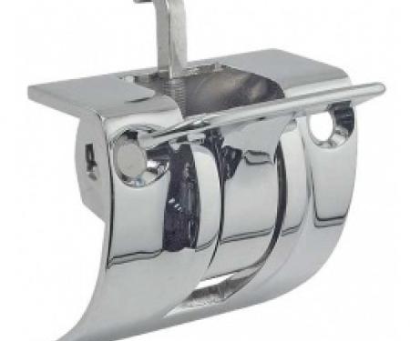 Ford Thunderbird Convertible Top Latch Assembly, Includes Chrome Handle & J Hook, 1964-66