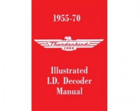 1955 1970 -70 Illustrated ID Decoder Manual