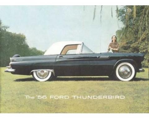Ford Thunderbird Dealer Sales Brochure, 16 Pages, 1956