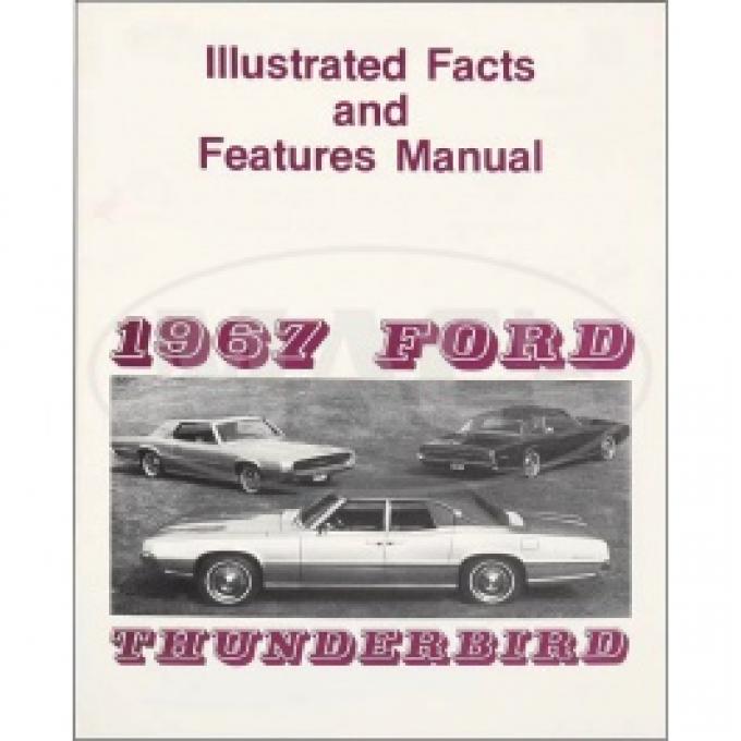 1967 SPEC & FEATURES MANUAL