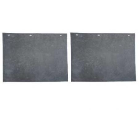 Ford Thunderbird Rear Bumper Splash Panels, Rubber, Coupe, 1964-66