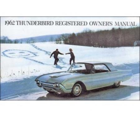 Thunderbird Owner's Manual, 65 Pages, Over 60 Illustrations, 1962