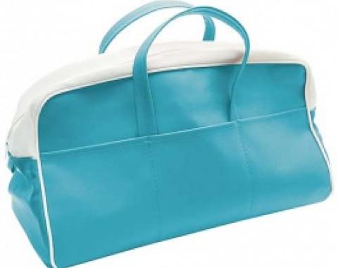 Ford Thunderbird Tote Bag, Peacock & White, 1956