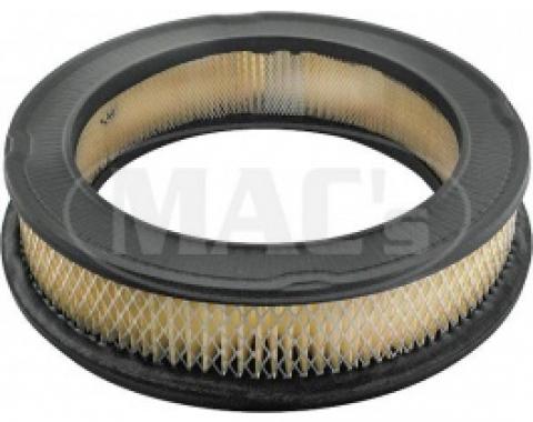 Ford Thunderbird Air Filter, Wix Brand, 9-3/4 OD x 7-1/2 ID x 2-1/4 High, 352 V8, 1958-60