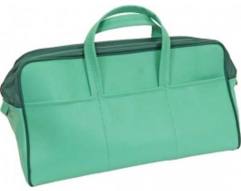 Ford Thunderbird Tote Bag, Dark Green & Light Green, 1957