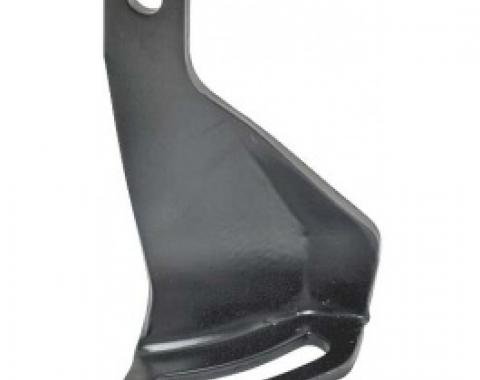 Ford Thunderbird Power Steering Bracket, From Pump To Exhaust Manifold, Steel, Black Powder Coated Finish, 1955-57