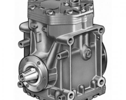 Ford Thunderbird Air Conditioner Compressor, Remanufactured, York, Aluminum Case, 1963-71