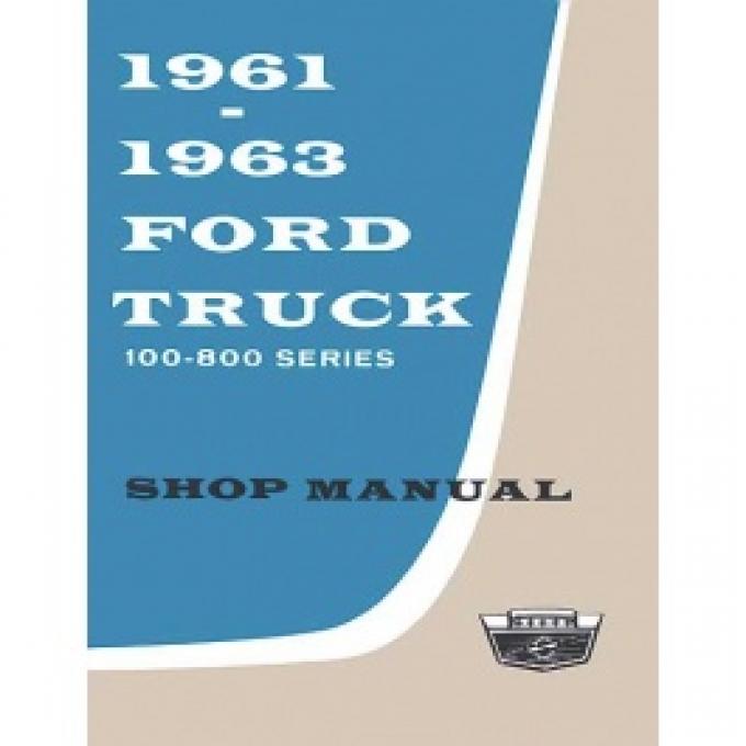 Shop Manual/ 61-63 Pickup/ Includes 62-63 Supplement
