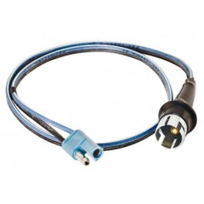Ford Thunderbird Parking Light Socket And Wire, 27 Long, 1958-60