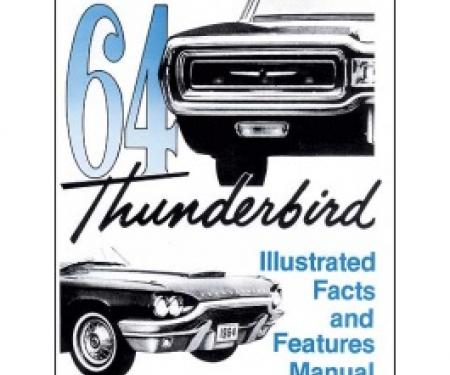 Thunderbird Facts & Features Manual, 14 Pages, 1964