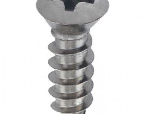 Ford Thunderbird Instrument Housing Retainer Plate Screw Set, 1964-66