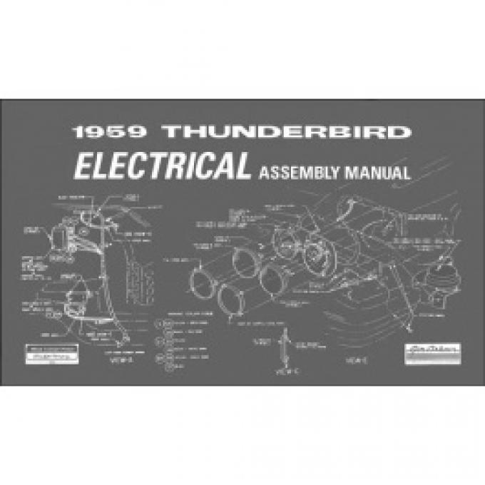 1959 Thunderbird Electrical Assembly Manual, 86 Pages