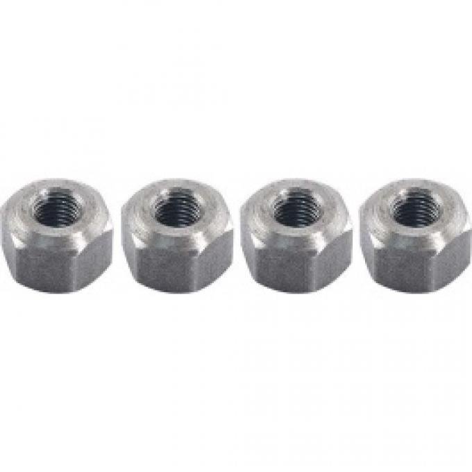 Ford Thunderbird Hex Nut Set, 4 Pieces, For Stamped Steel Valve Covers, 292 & 312 V8, 1955-57